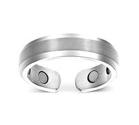 Anneaux de thérapie magnétique pour femmes et hommes - Tendance - Minceur - Bijoux magnétiques - Ouverture détox - L0X6 - Soin lymphatique des brûlures