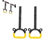 Anneaux de traction 2 pièces - Anneaux de gymnastique, Ensemble d'anneaux d'exercice en forme d'ours | Anneaux pour trapèze portatifs pour exercices | Anneaux de gymnastique rythmique, équipement pour