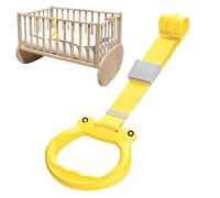 Anneaux De Traction De Penche | Exercices De COT 19x8x2cm Gardiens Et Portes D'outils D'assistant Ergonomique, Aide Tout-petits À Pratiquer L'équilibre Et La Croisière, Idéal Pour La Chamb