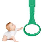 Anneaux de traction pour bébé ABS 18,5 x 8,8 cm | Aide à la marche avec poignées faciles à prendre en main, aide à se tenir debout dans le parc, anneau d'aire de jeux pour | Utilisation en