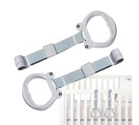 Anneaux De Traction Pour Parc À Bébé - Poignées D’appui Sécurisées Prise Ergonomique Maintien Stable Assistance Levage Enfant Développement Moteur Coordination Équilibre Accessoire Apprentissage Mouve