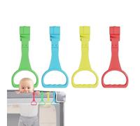 Anneaux de traction pour parc de bébé, exercices de marche pour bébé, anneaux de traction pour berceau, confortables et ergonomiques, anneaux debout pour l'activité et la marche