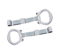 Anneaux De Traction Pour Stylo De Jeu - 19,48 X 8,99 X 1,19 Cm, Double Jeu De Poignées De Levage Pour | D'activité Portables, Support De Lit D'exercice De Sécurité, Support D'équilibre