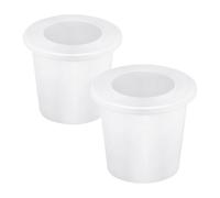 Anneaux de trou pour parasol de table de patio et manchon stabilisateur pour l'extérieur et le jardin, adaptateur de parapluie de 3,8 cm, adaptateur de parapluie facile à installer