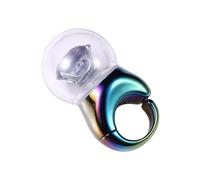 Anneaux de ventilateur portables avec lumières LED robustes - Accessoire de mode pour concerts et rassemblements - Anneaux d'événement musicaux, taille unique, Comme décrit, Comme décrit.