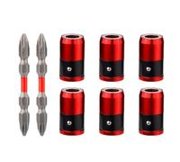 Anneaux De Vis Magnétique Avec Bit De Tournevis Aiguilleurs Amovibles Pour 1/4 Pouce 6 35 Mm Hexagon Tournevis Power Magned Solder