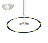 Anneaux de visée de trou de golf, exercices de chipping, affichage des cercles, appareils pour terrains de golf pour charnière - Design à charnière pour putsching ou pour l'entraînement de swing