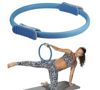 Anneaux de yoga pour étirements - Roue de yoga pour le dos, les bras, léger et intérieur de la cuisse, entraînement extérieur des cuisses et de la poitrine