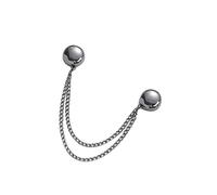 Anneaux Décor Grande Anneau Bracelet Anneau de raccourcissement de t-shirt pour couturière de récupération | Pince à vêtements sans aiguille, sans fil, Bagues Petite Bracelet Outil (Black, One Size)