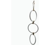 Anneaux d'enrichissement de serpent pour balle python terrain de jeu jouets d'escalade pour jouets d'enrichissement de serpent de maïs accessoires d'escalade (blanc)