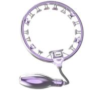 Anneaux d'entraînement, Anneau de Pilates avec système de comptage Calories, Anneau d'exercice réglable 16 Pouces diamètre avec Bosses Massage, Anneaux 'entraînement avec articulations