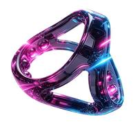 Anneaux D'EntraîNement Noirs TexturéS, Accessoires D'EntraîNement En Silicone Flexibles Durables Pour L'Endurance Boost-D-13