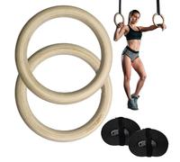Anneaux d'entraînement pour hommes, anneaux de gymnastique avec sangle, antidérapants