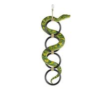 Anneaux d'escalade pour serpent des blés - Décoration pour cage à reptiles | Accessoire pour enclos serpent - Pour éleveurs, abris, dresseurs, terrariums, passionnés - Salon, chambre, bureau,