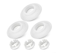 Anneaux d'étanchéité à base de silicone pour valve de vidange WC Ideal Standard SV01967 pour une compression constante et une résistance à l'eau (blanc)
