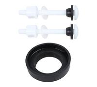 Anneaux d'étanchéité à vis pour réservoirs de toilettes à installation rapide, joint en caoutchouc mousse, ajustement général, matériel de salle de bain étanche pour réservoirs de toilettes à vis