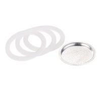 Cucina Dimodena Anneaux d'étanchéité de rechange - Pour cafetière italienne 150 ml