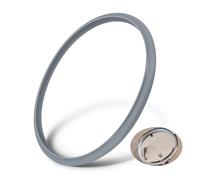 Anneaux d'étanchéité en caoutchouc pour autocuiseur WMF - Diamètre : 22 cm - Pour autocuiseur WMF 3 l, 4,5 l, 6,5 l, 8,5 l, anneau en silicone compatible avec WMF Perfect Serie, Silit Sicomatic