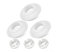 Anneaux d'étanchéité en silicone conçus pour s'adapter à la norme SV01967 Ideal Standard Joint de soupape de vidange de toilettes Durabilité sous une utilisation typique (blanc)