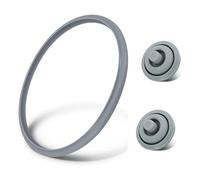 Anneaux d'étanchéité pour autocuiseur WMF Perfect - Anneaux en caoutchouc pour autocuiseur 22 cm et joint de signal de cuisson pour WMF Perfect et Silit Sicomatic - Convient pour autocuiseur 3 l/4,5 l