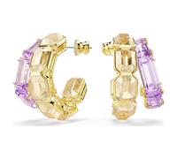 Anneaux d'oreilles Millenia, Tailles variées, Multicolores, Doré à l’or 18 carats (750/1000) OS