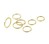 Anneaux du Doigt Bague Femme Acier Inoxydable Alliance Fille Midi Phalange Fiançailles Empliable Ultra Fine Knuckle Twist-Doré Bijoux Cadeau Noël Fêtes des Mères Grâce Mariage Fantaisie