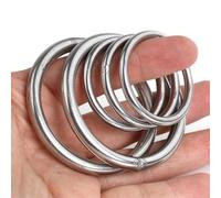 Anneaux en acier inoxydable à souder sans couture, joint torique soudé 304, 10-12mm x 60-130mm(12X70)