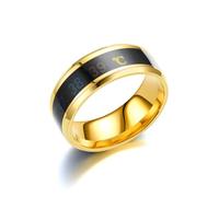 Anneaux en Acier Inoxydable, Bijoux intelligents pour Les Doigts, sensibles à la température, pour Les Couples et Les Amateurs de santé Stainless Steel Rings
