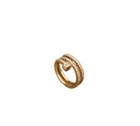 Anneaux en argent Anneaux de mode ouverts anneaux ajustés pour femmes bijoux de fête à la mode anneaux en argent pour femmes (Couleur de pierre principale: 10, Taille de l'anneau: résidante)