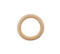 Anneaux en bois brut naturel massif lisse pour décoration de plantes, fabrication de jouets, anneaux en bois brut pour hommes, femmes, adultes, mariage