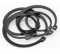 anneaux en E, Bagues de retenue d'arbre M3-M38 noires, paquet de 2 à 100 pièces, DIN 471, acier inoxydable 304(M18 30PCS)