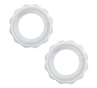 Anneaux en silicone pour bonnets d'allaitement Silverette - Coussins en silicone doux de qualité médicale pour sécuriser les bonnets d'allaitement, éviter de glisser et améliorer le confort des mamans