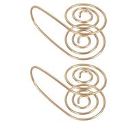 Anneaux hélicoïdaux faits à la main en cuivre, bijoux | Conception hélicoïdale ouverte en fil épais pour la méditation de pleine conscience Reikis, mise à la terre adaptée