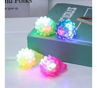 Anneaux Lumineux À Led Pour Filles, Jouets Lumineux, Fournitures De Fête, Gelée Scintillante Aux Fraises, Cadeaux De Noël, 1 Pièce
