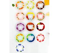 Anneaux multi-saveurs de saveur de fruits pour tasses d'eau, anneaux de saveur en forme de petit ours pour tasses d'eau, anneaux de saveur, outil de boisson 1 pièce Gummy Bears