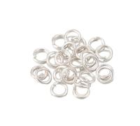 Anneaux ouverts en acier inoxydable, Kit d'anneaux de saut ouverts en acier inoxydable, avec connecteurs fendus, multicolores 3 à 20mm, for le bricolage(Color 10,4mm x 200pcs)