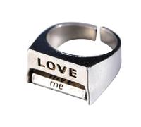 Anneaux ouverts réglables pour soulager le stress et améliorer la concentration, accessoires pour un usage quotidien, pour soulager le stress des étudiants, taille unique, Comme décrit, Comme décrit.