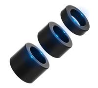 Anneaux péniens en silicone 3 pièces, érection renforcée, durée augmentée, dispositif chasteté, emballage neutre