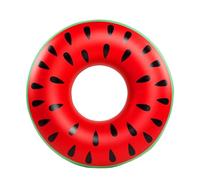 Anneaux Piscine Bouée de Bain pastèque Gonflable en PVC, for s'amuser à la Piscine et Plage(Red-60)