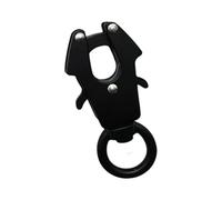 Anneaux pivotants à 360 degrés en alliage de zinc durable verrouillable résistant à la torsion pour laisse de chien pour un style de vie actif grenouilles clip rotatif pour animal de compagnie