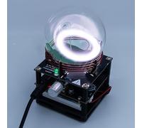 Anneaux plasma en verre, excitateurs d'anneaux plasma à circuit toroïdal, boules plasma, tubes plasma lumineux en verre, kit de globe plasma, for décoration de fêtes, signalisation d'avertissement