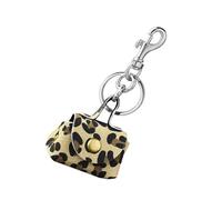 Anneaux polyvalents pour porte-monnaie avec matériaux PU résistants à l'usure, adaptés pour un usage quotidien léger, accessoires d'étudiant, Motif léopard - Jeune, Taille unique