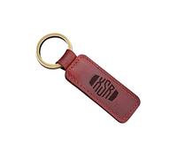 Anneaux Porte-clés pour Ya-ma-ha XSR 155 300 700 900 Porte-clés Moto en Peau De Vache Porte-clés (Couleur : Rouge)