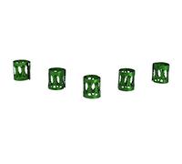 Anneaux pour tressage de cheveux, Lot de 100 colorés avec perles 7 couleurs tendance for enfants adultes événements spéciaux coiffure créative