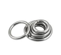 Anneaux soudés, Anneau de haubanage robuste en acier inoxydable 304 soudé forme O, for bateau ou(M10x80mm (1pcs))