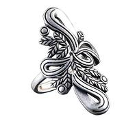 Anneaux, Ssterling Feuilles Butfly Knot Ring Ringlables Ringlages Rétro Index Ring Eternity Anneau de mariage Bijoux de mariages pour hommes Girls Mesdames