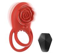 Anneaux Vibrants De Pennis De Vibration for des Couples Femelles Rechargeables d'amour De Jouets,La Vie Impermeable YDA2