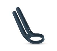 Anneaux vibrants et stimulateur pile (bleu)