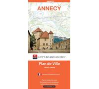 Annecy, Haute-Savoie - Plan de ville | Blay Foldex - 2024