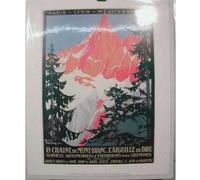 Annecy - Mont Blanc - 24x30 cm - AFFICHE / POSTER Blanc G